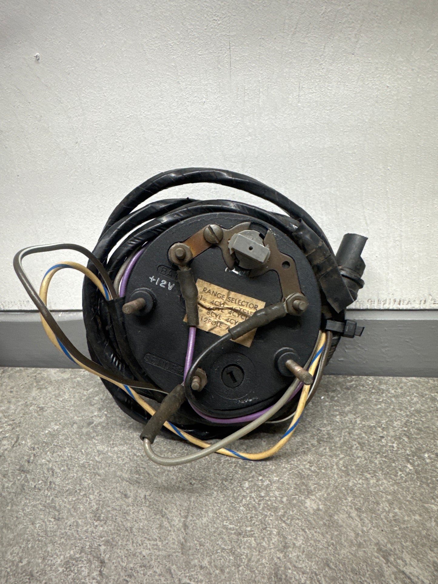 Mercury varvräknare (äldre) med kabel