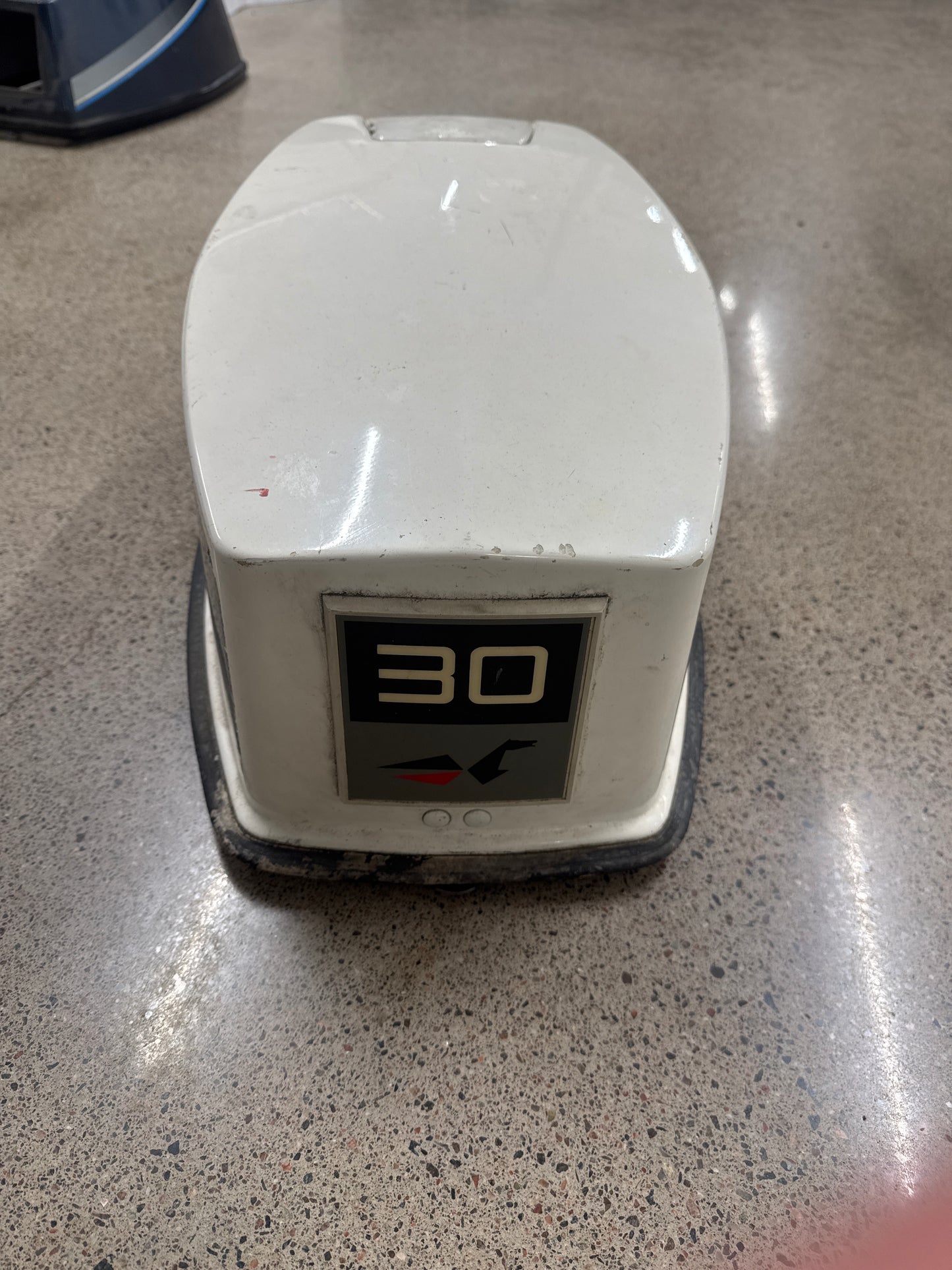 Johnson motorkåpa 30hk