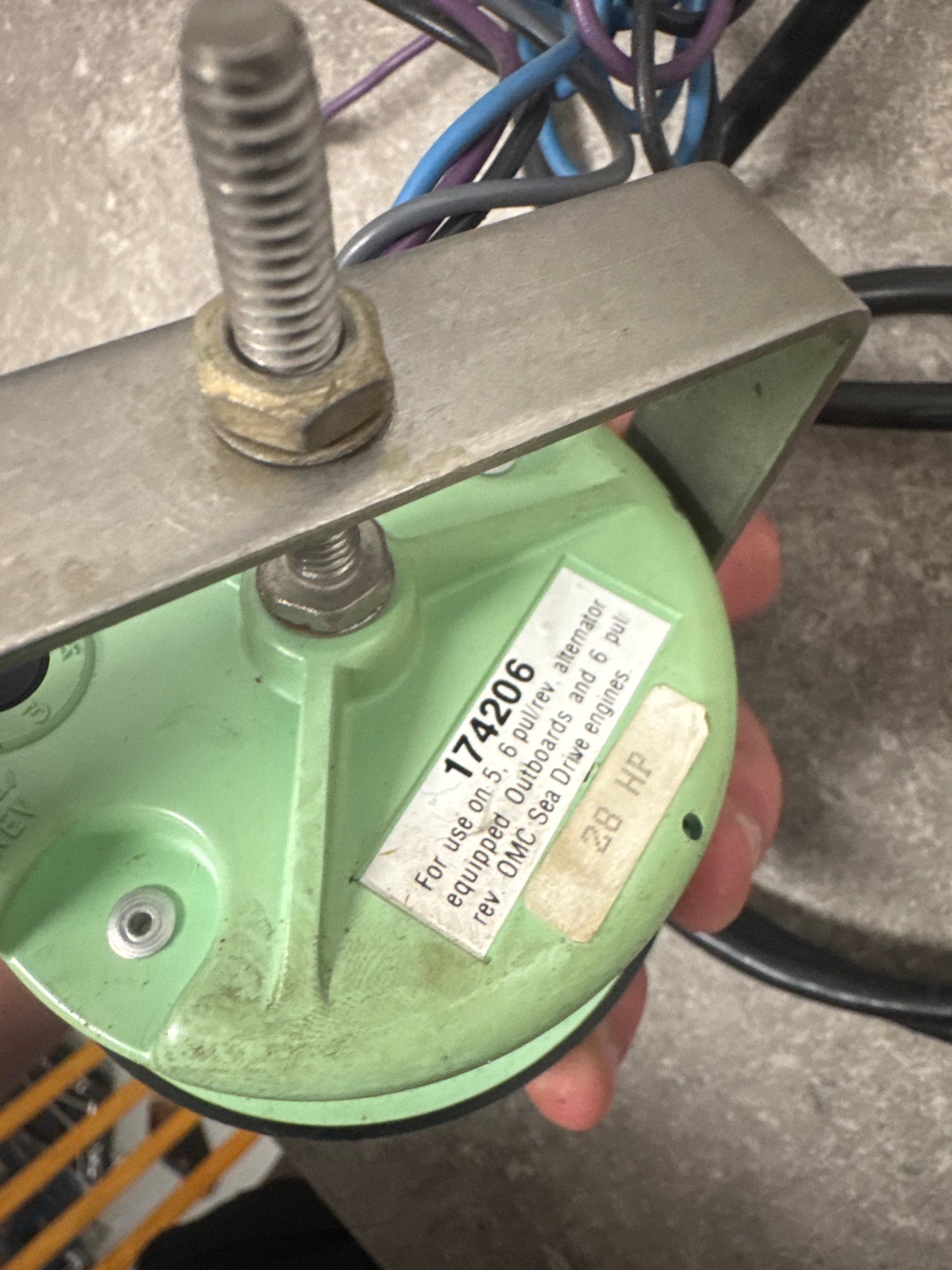 Omc varvräknare med kabel