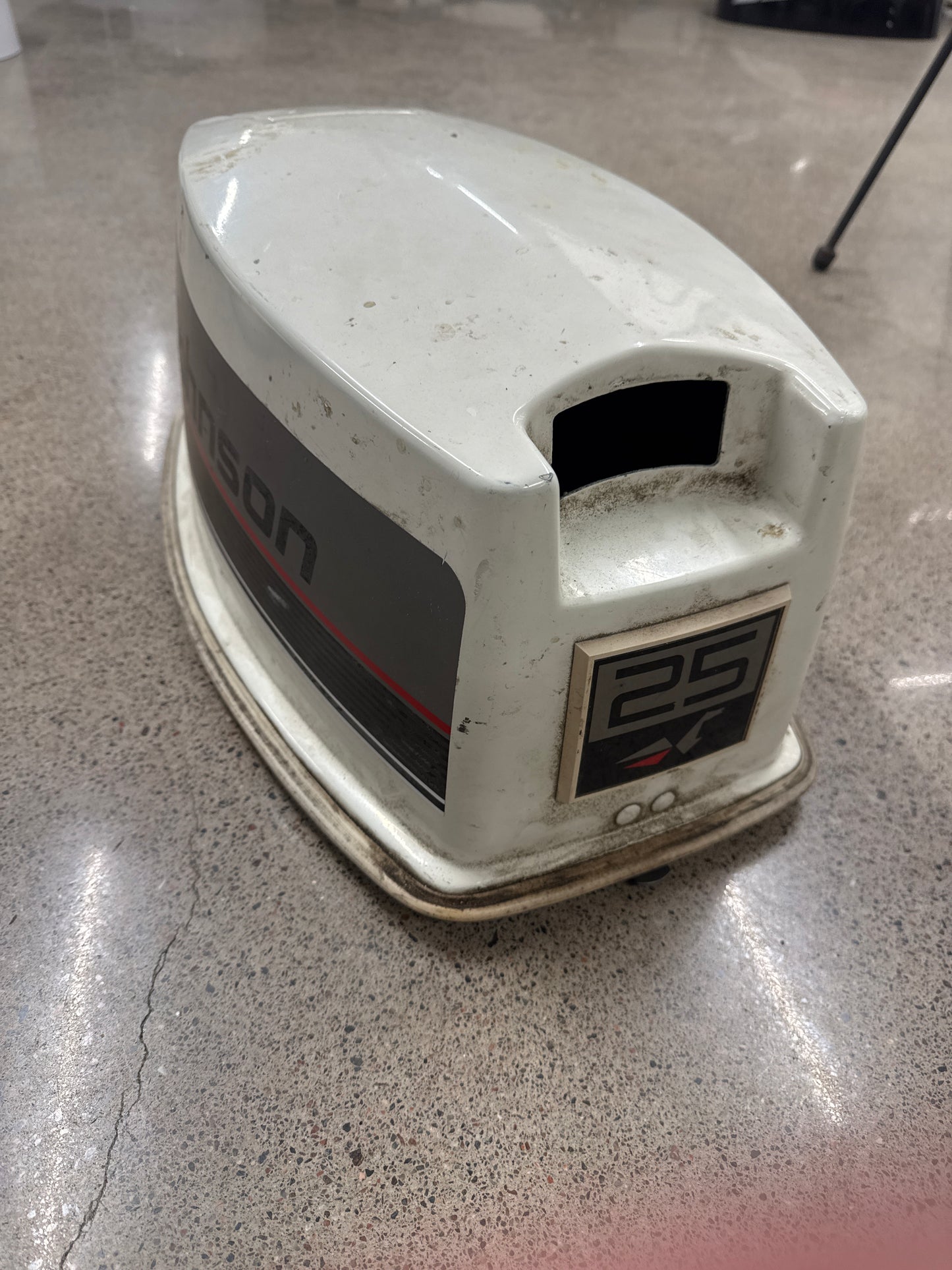 Johnson motorkåpa 25hk