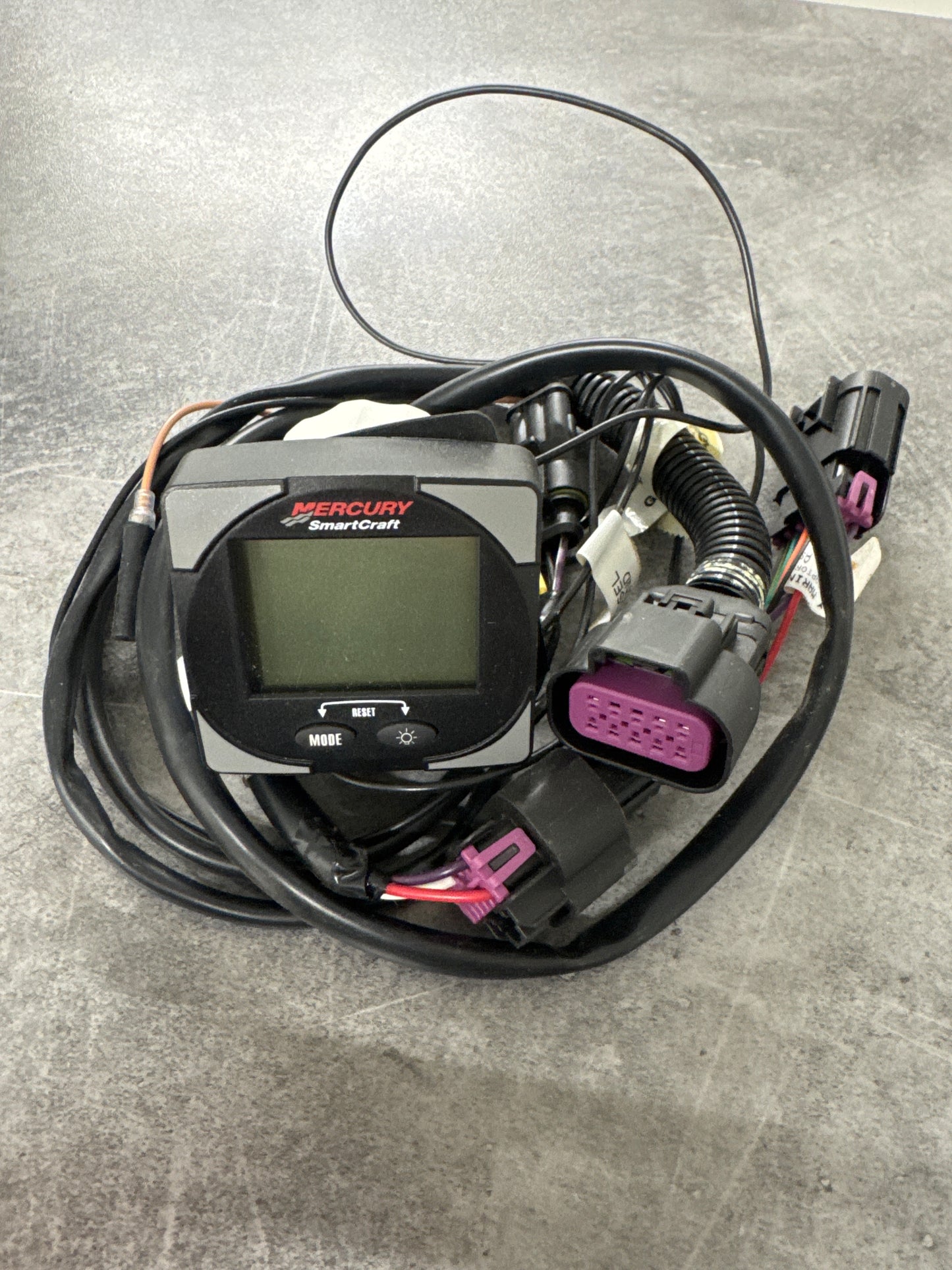 Mercury smartcraft mätare