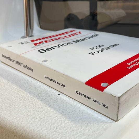 Mercury verkstadshandbok 75/90hp 4-takt