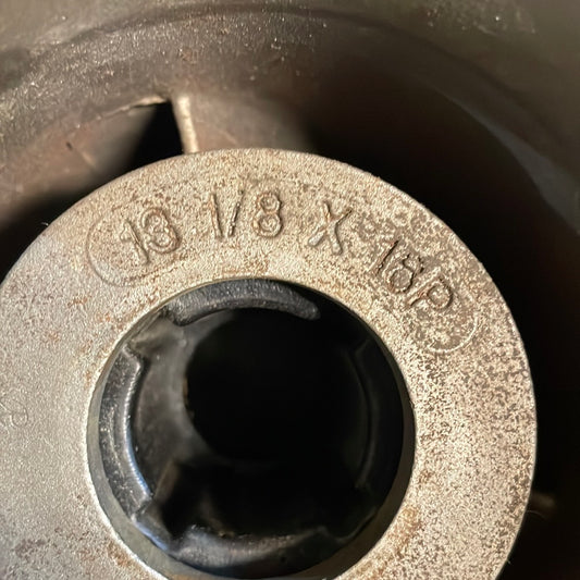 Mercury/mercruiser propeller 13 1/8x16P