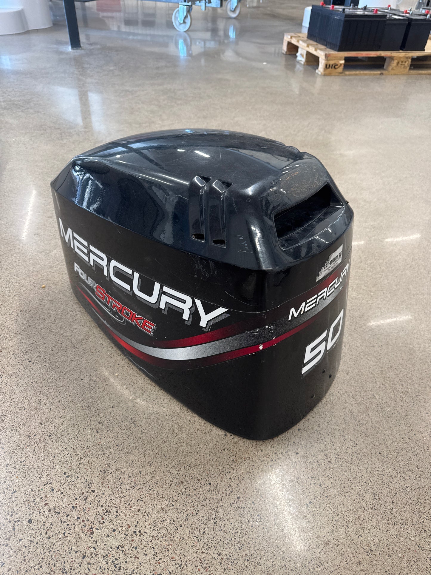 Mercury motorkåpa 50hk fyrtakt