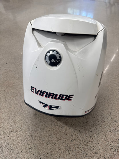 Evinrude e-tec motorkåpa 75hk