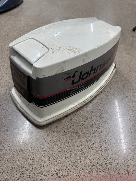 Johnson motorkåpa 25hk