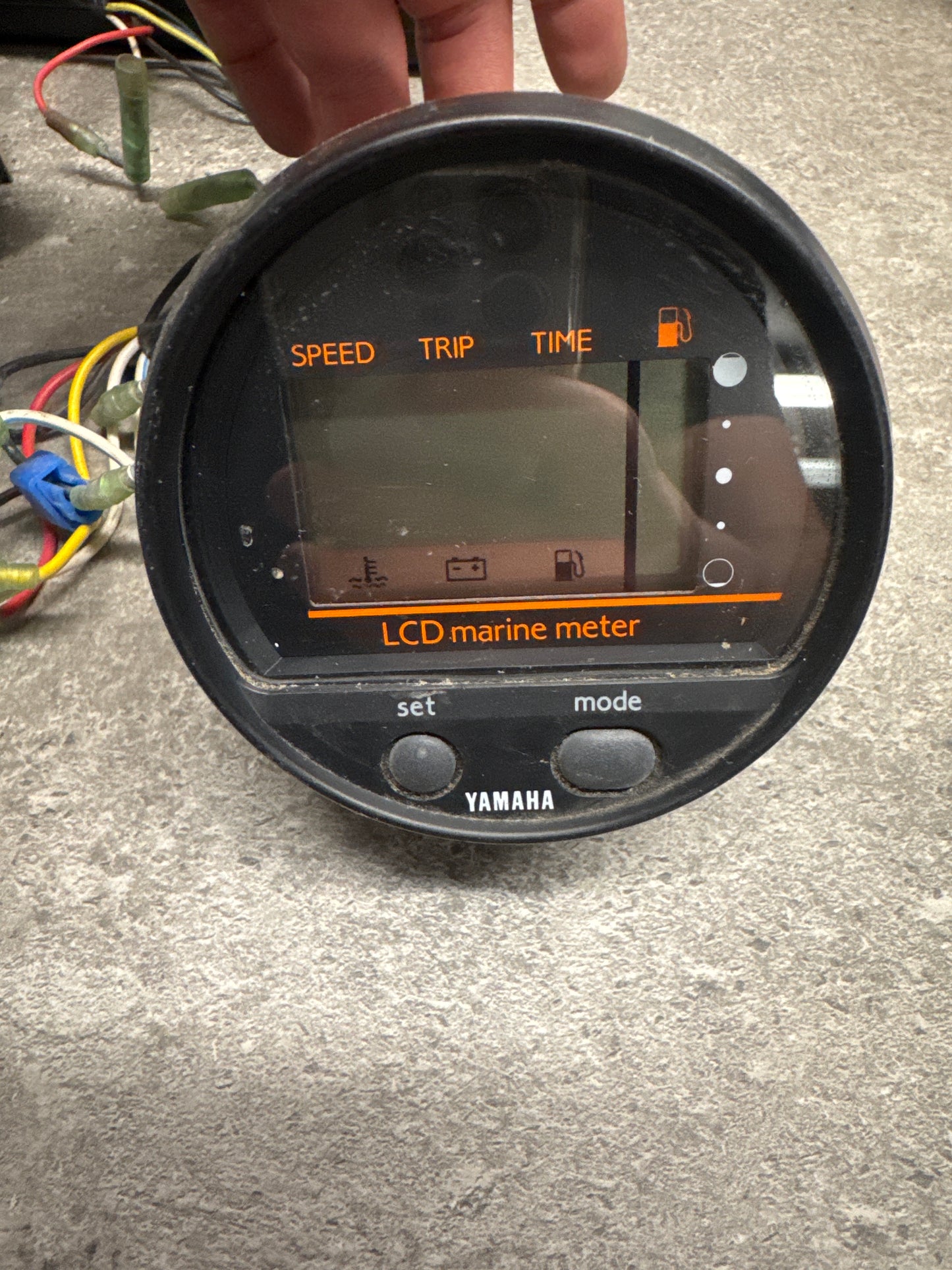 Yamaha speed mätare (äldre)
