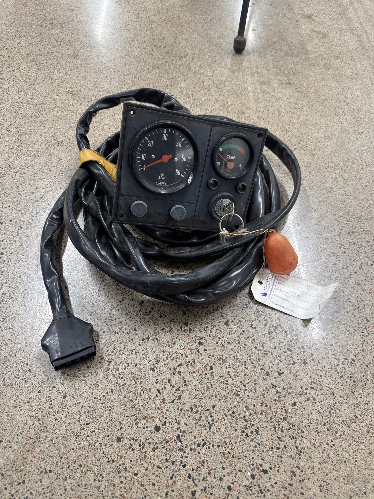 Volvo penta startpanel