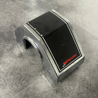 Mercury reglage kåpa toppmonterad