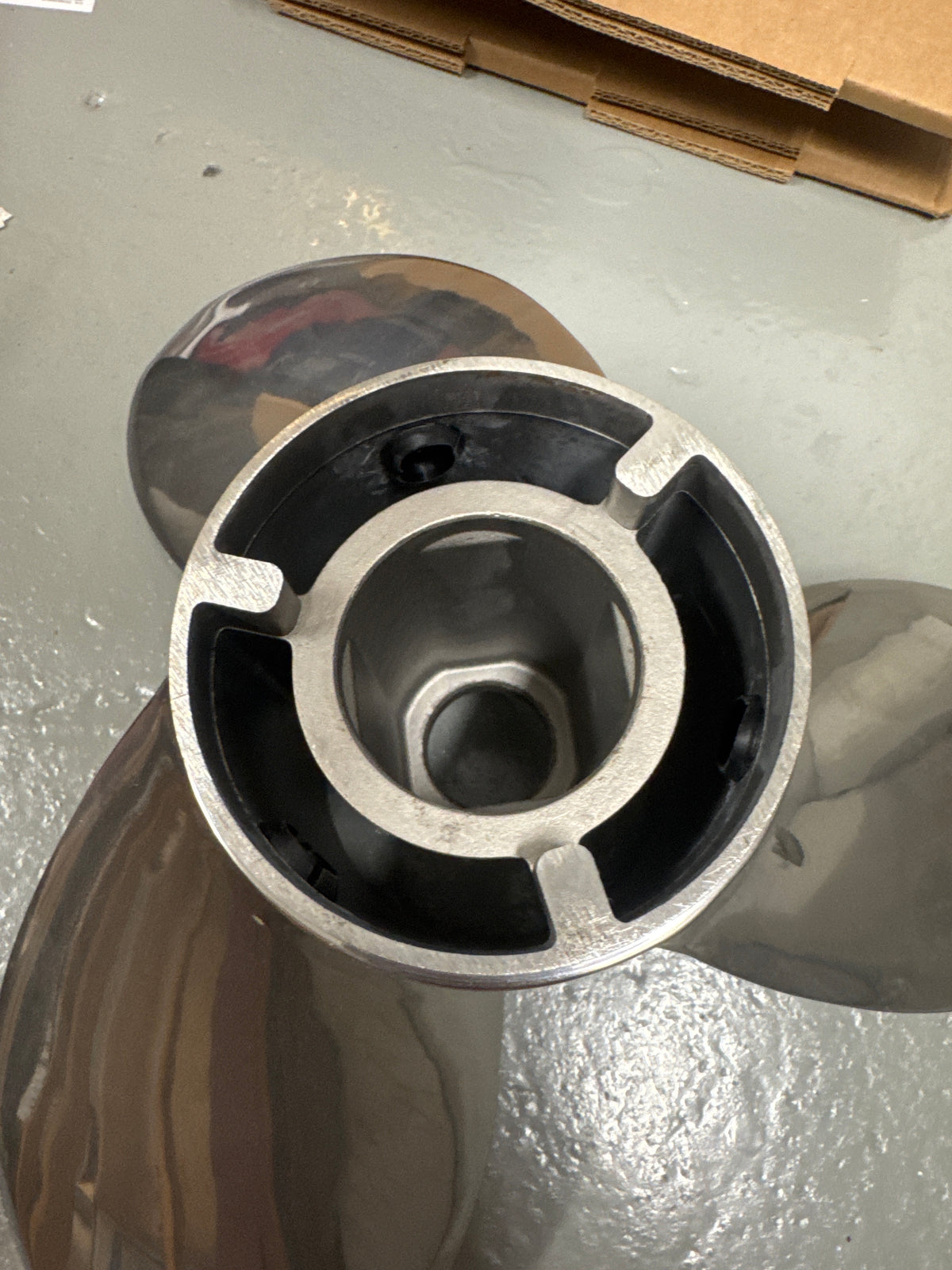 Mercury 48-90159A46 Mirage Plus 15.5x17p propeller