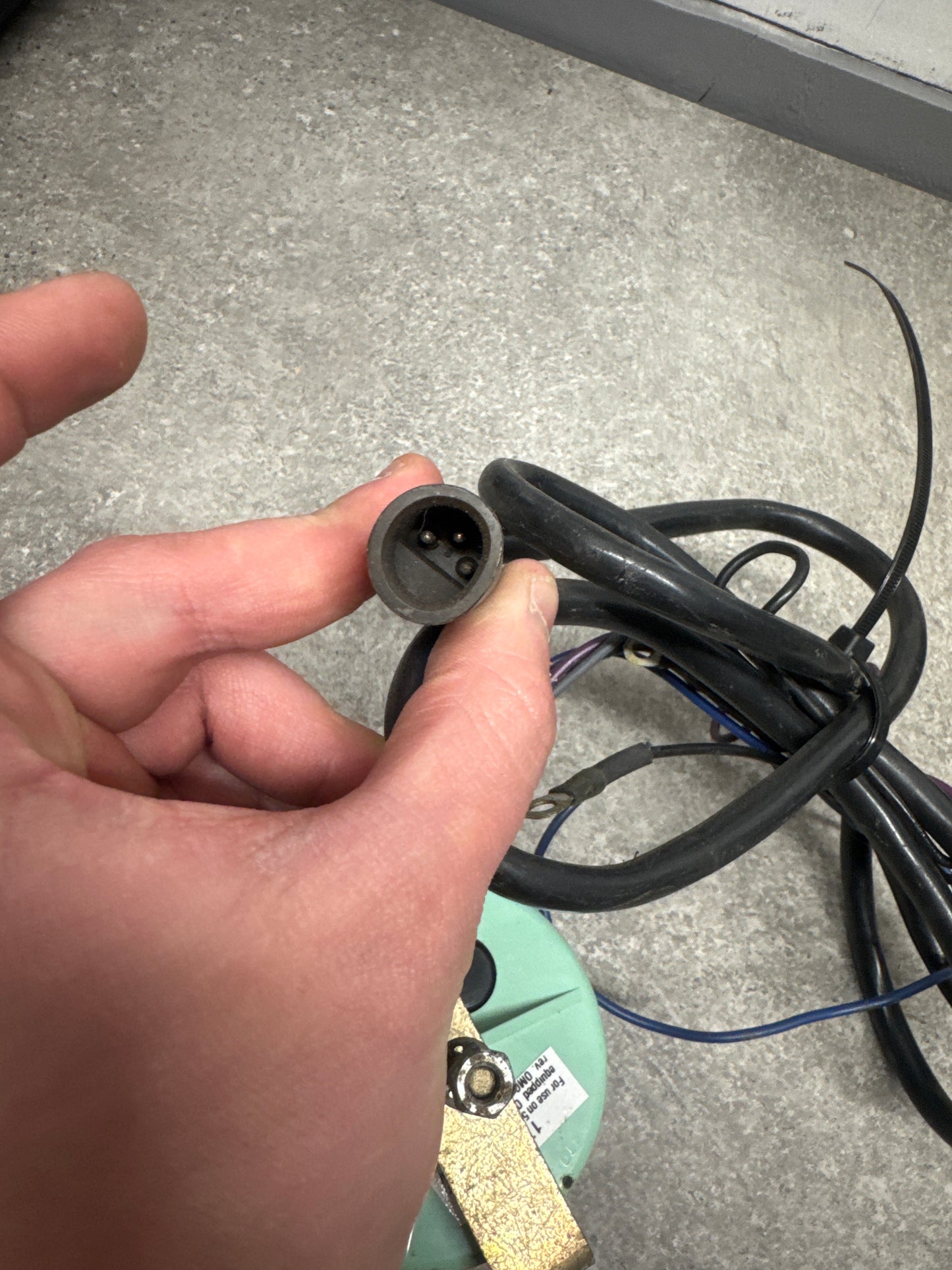 Omc varvräknare med kabel
