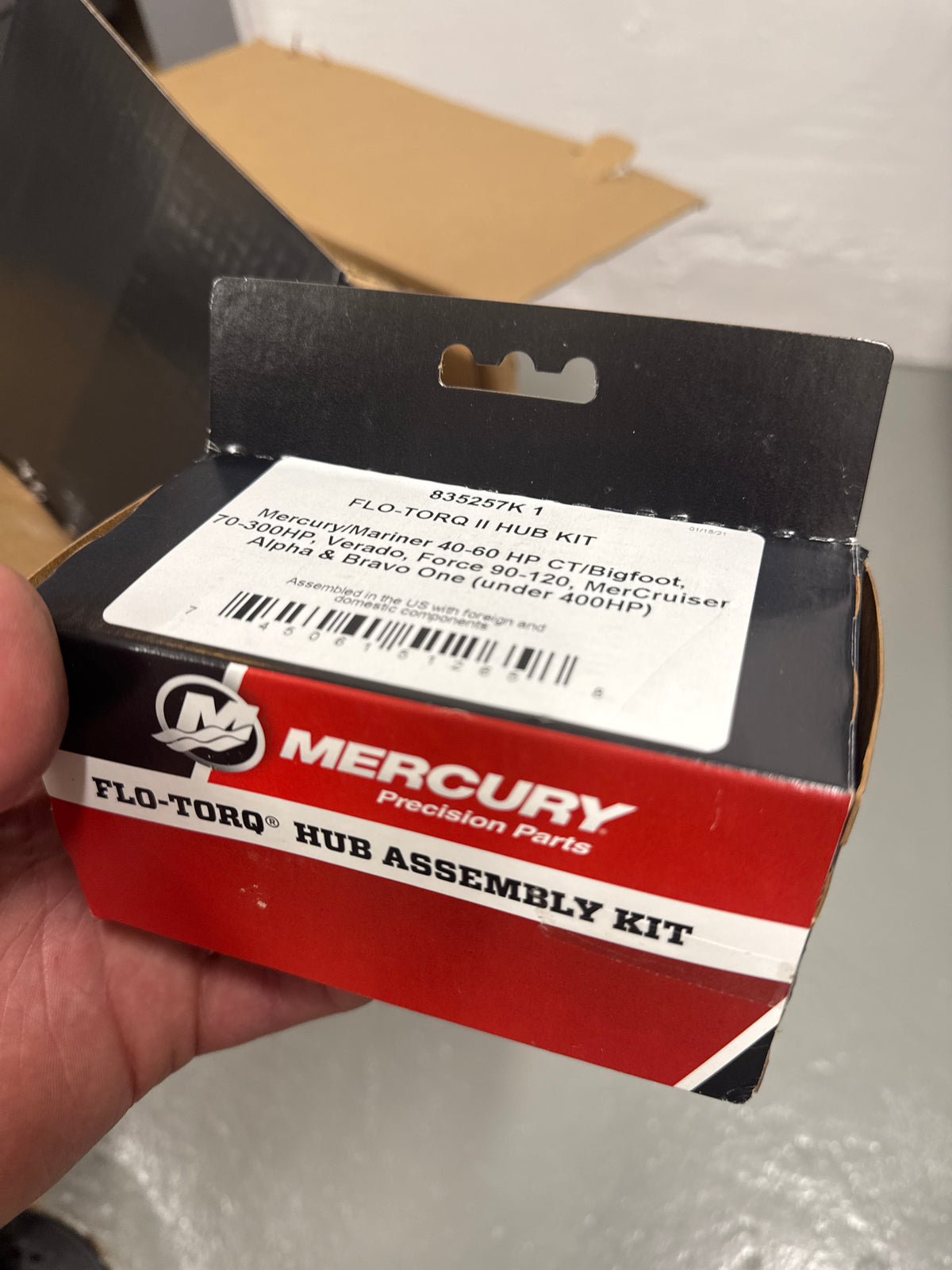 Mercury 48-90159A46 Mirage Plus 15.5x17p propeller