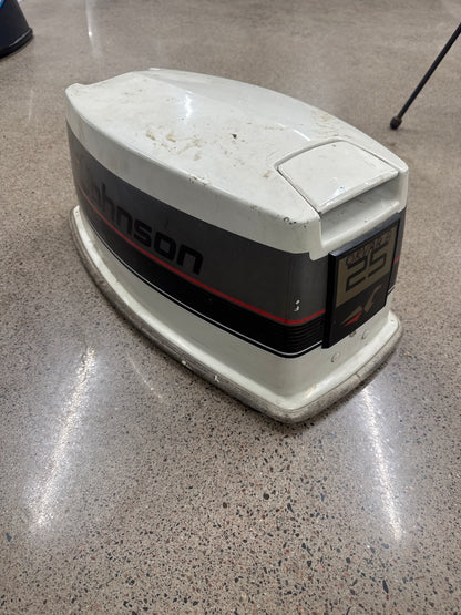 Johnson motorkåpa 25hk