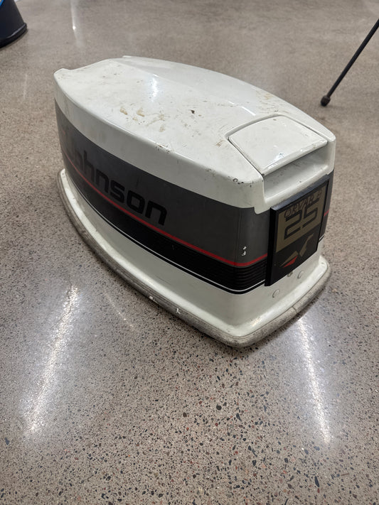 Johnson motorkåpa 25hk