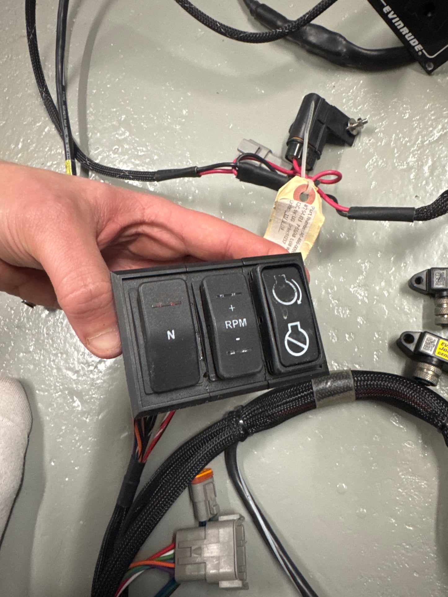 Rigging kit Evinrude e-tec 150hk