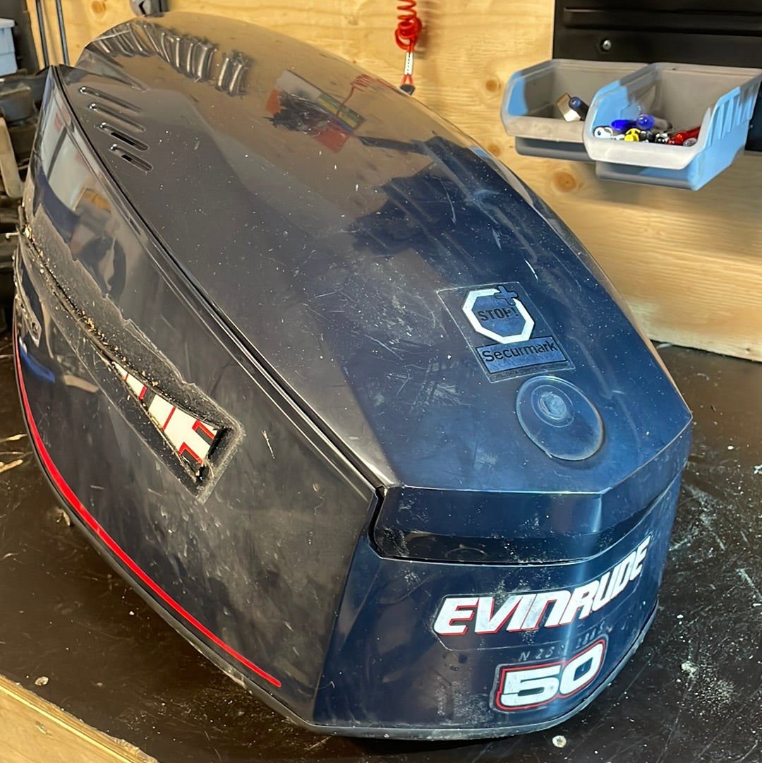 Evinrude e-tec motorkåpa 50hk