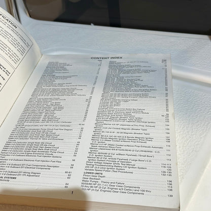 Mercury verkstadshandbok