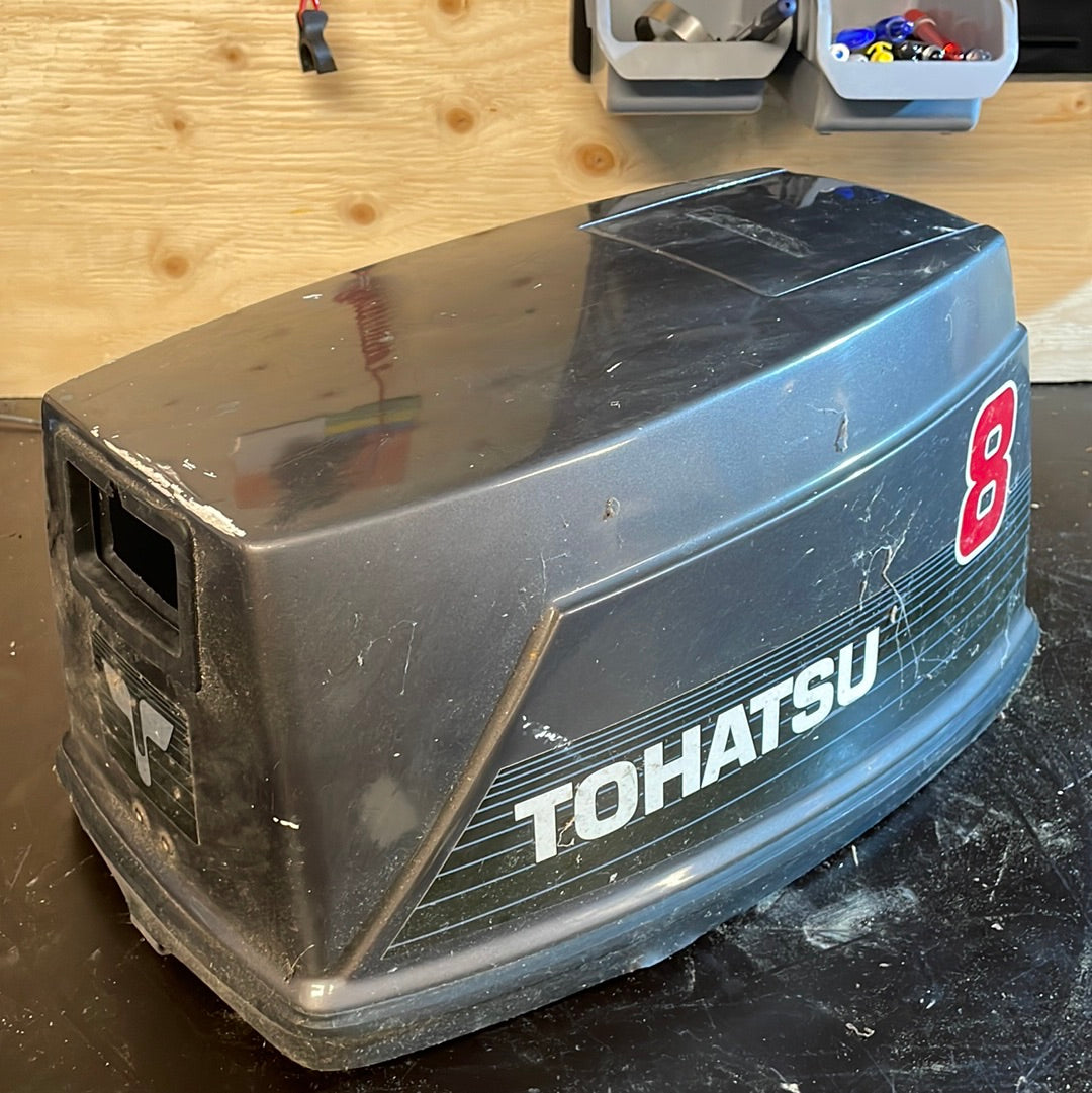 Tohatsu motorkåpa 8hk