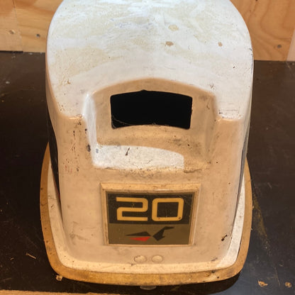 Johnson motorkåpa 20hk