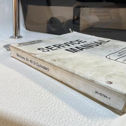 Mercury verkstadshandbok 35/40hp