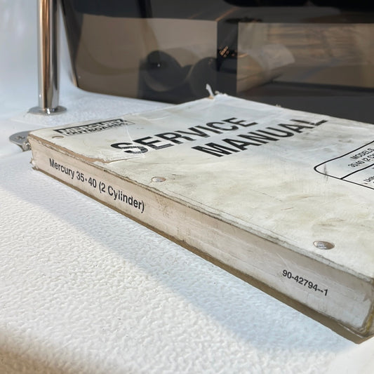 Mercury verkstadshandbok 35/40hp