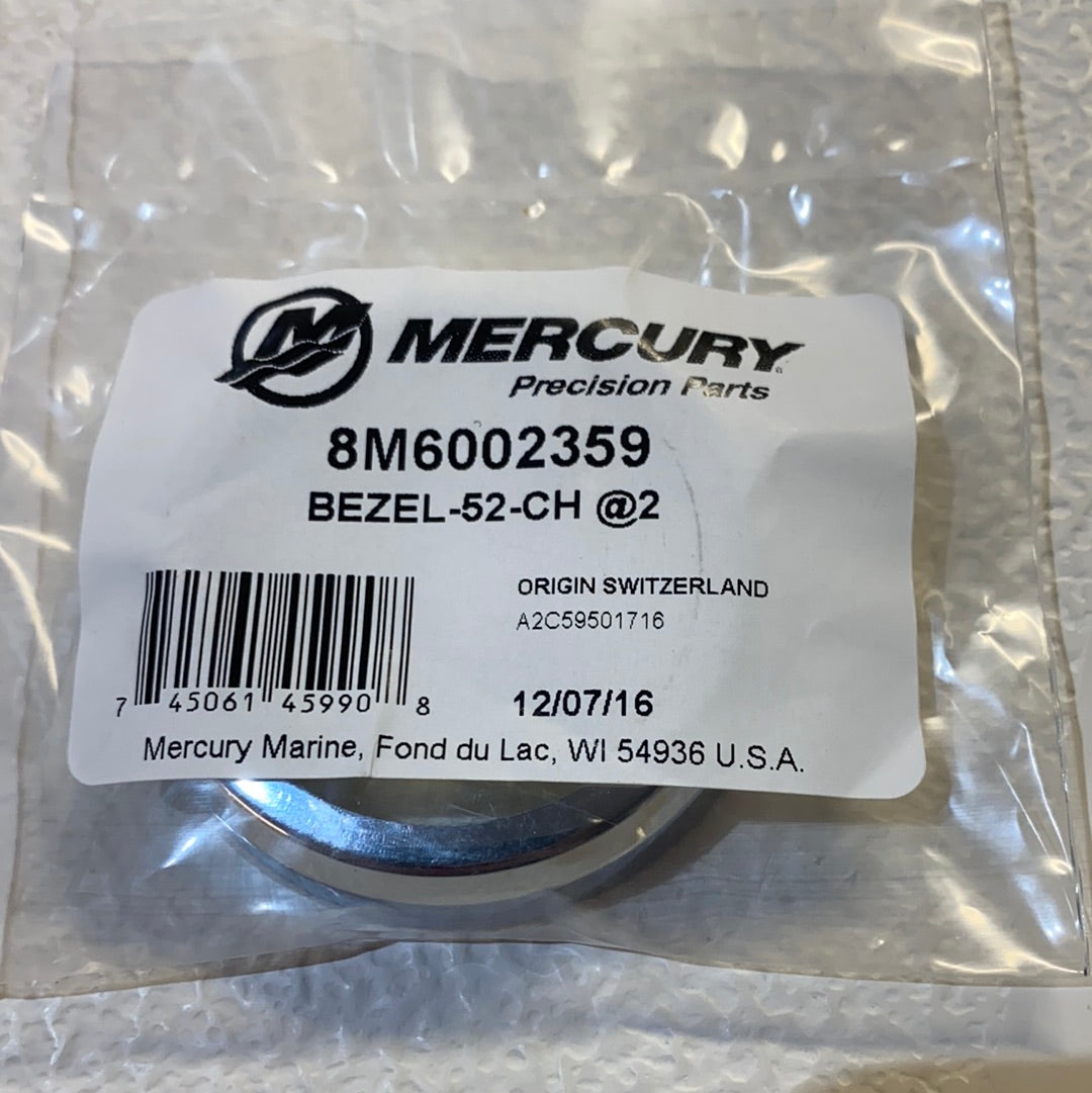 Mercury instrumentring SC1000 52mm (krom)