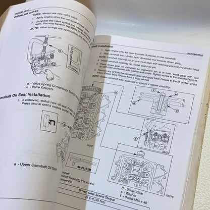 Mercury Verkstadshandbok 30/40hk