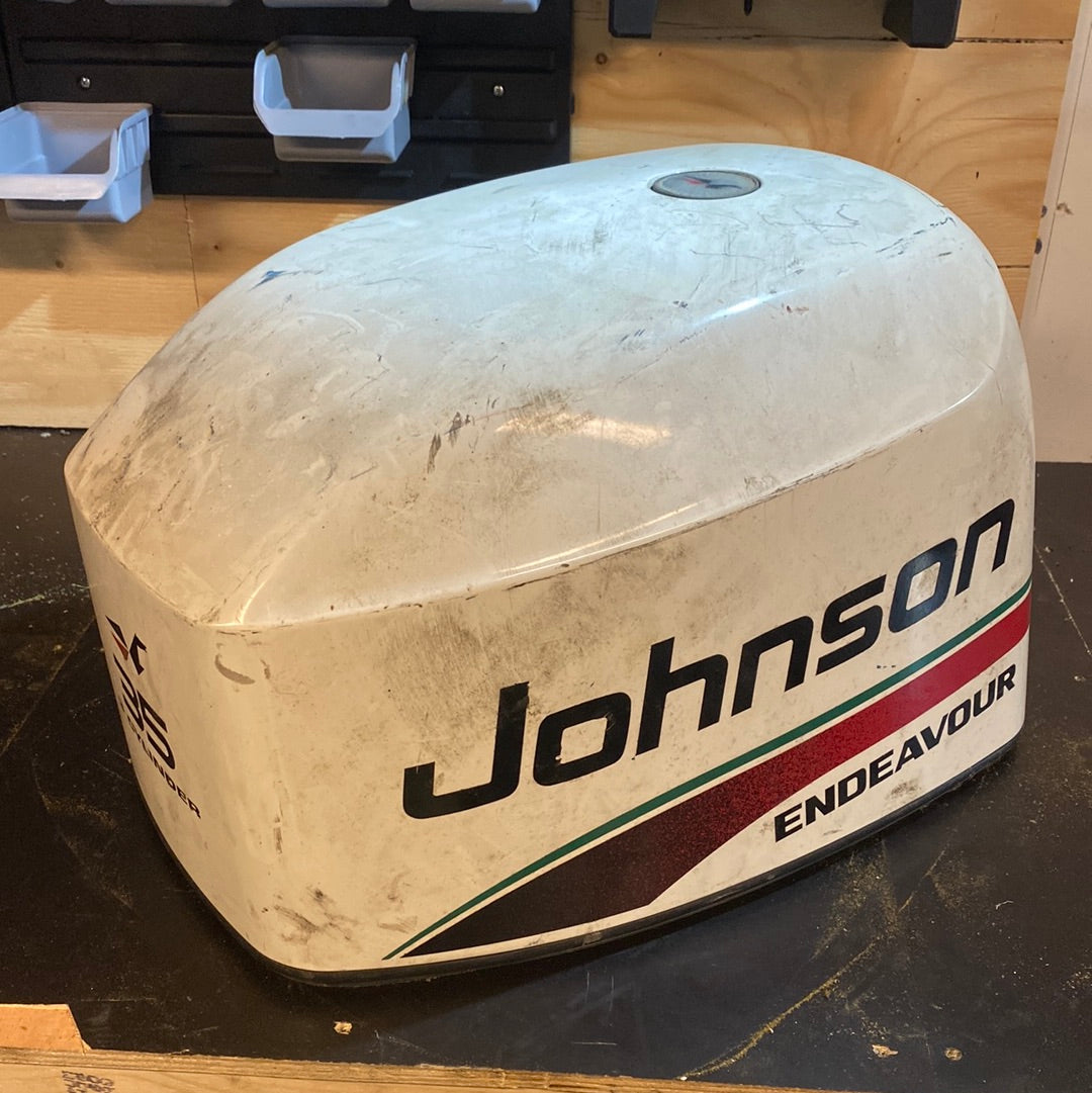 Johnson motorkåpa 35hk