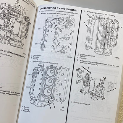 Mercury Verkstadshandbok 135-150hk