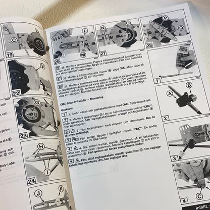 Omc Verkstadshandbok tillbehör