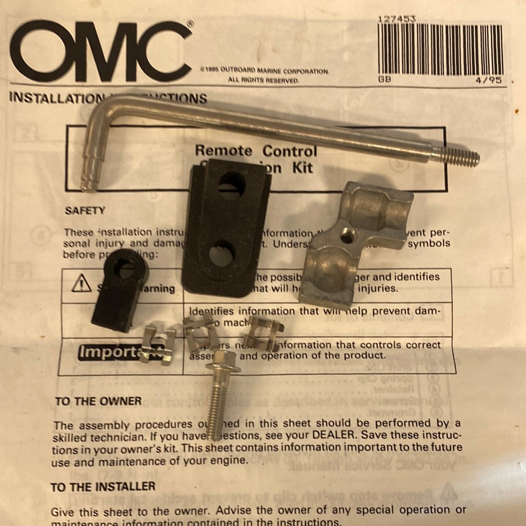 Omc adaptor kit 0176494