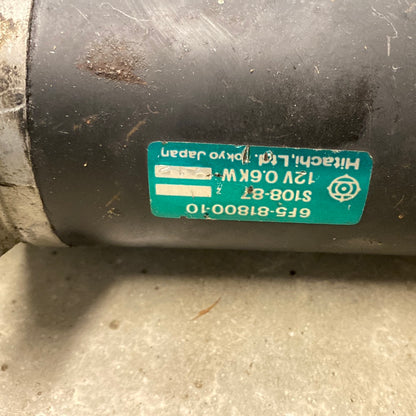 Yamaha startmotor 6F5-81800-10