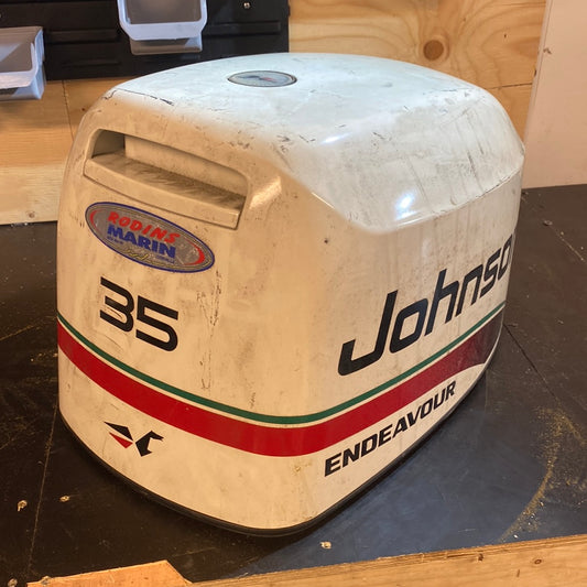 Johnson motorkåpa 35hk